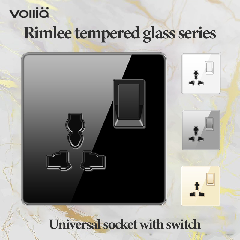 Vollia modern outlet socket for wall Universal Electrical Socket outlet ...