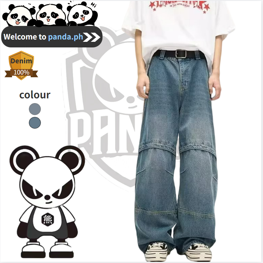 【Panda.ph】American Retro Fashion American Street High Street Loose ...