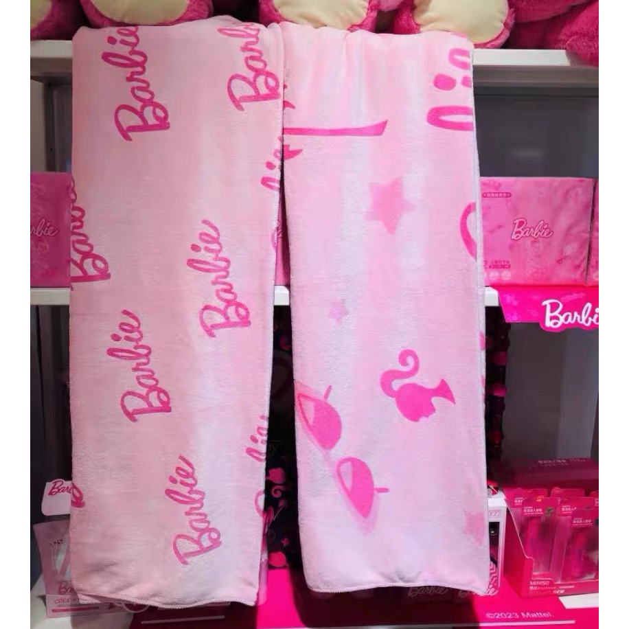 Miniso MINISO Premium Barbie Series Microfiber Plus Size Printed Bath