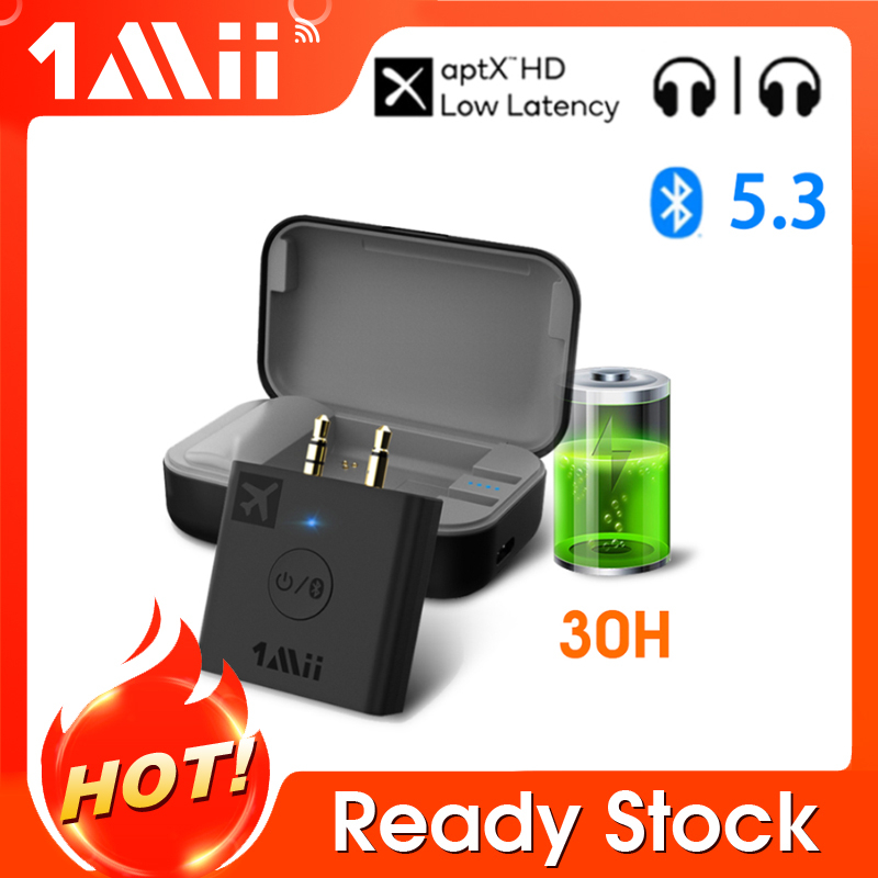 1Mii B05 Bluetooth 5.3 Transmitter Audio With 30H Charge Case aptX LL