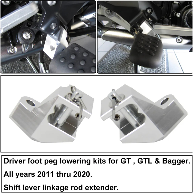 For BMW K1600GT/GTL/Bagger/Grand America 20112020 Foot peg Motorcycle