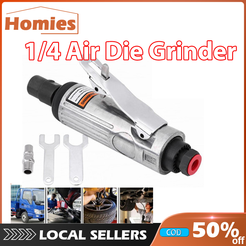 15Pcs 1/4" Pneumatic Die Grinder 2500 Rpm Air Die Grinder Grinding Mill