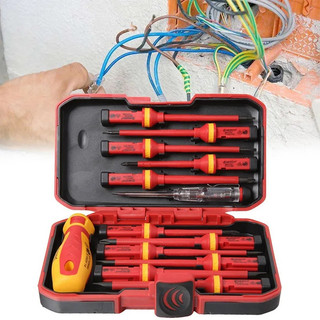 Electrician Repair Tools Kit 13pcs 1000V Changeable Insulated Screwdrivers Set - View #4