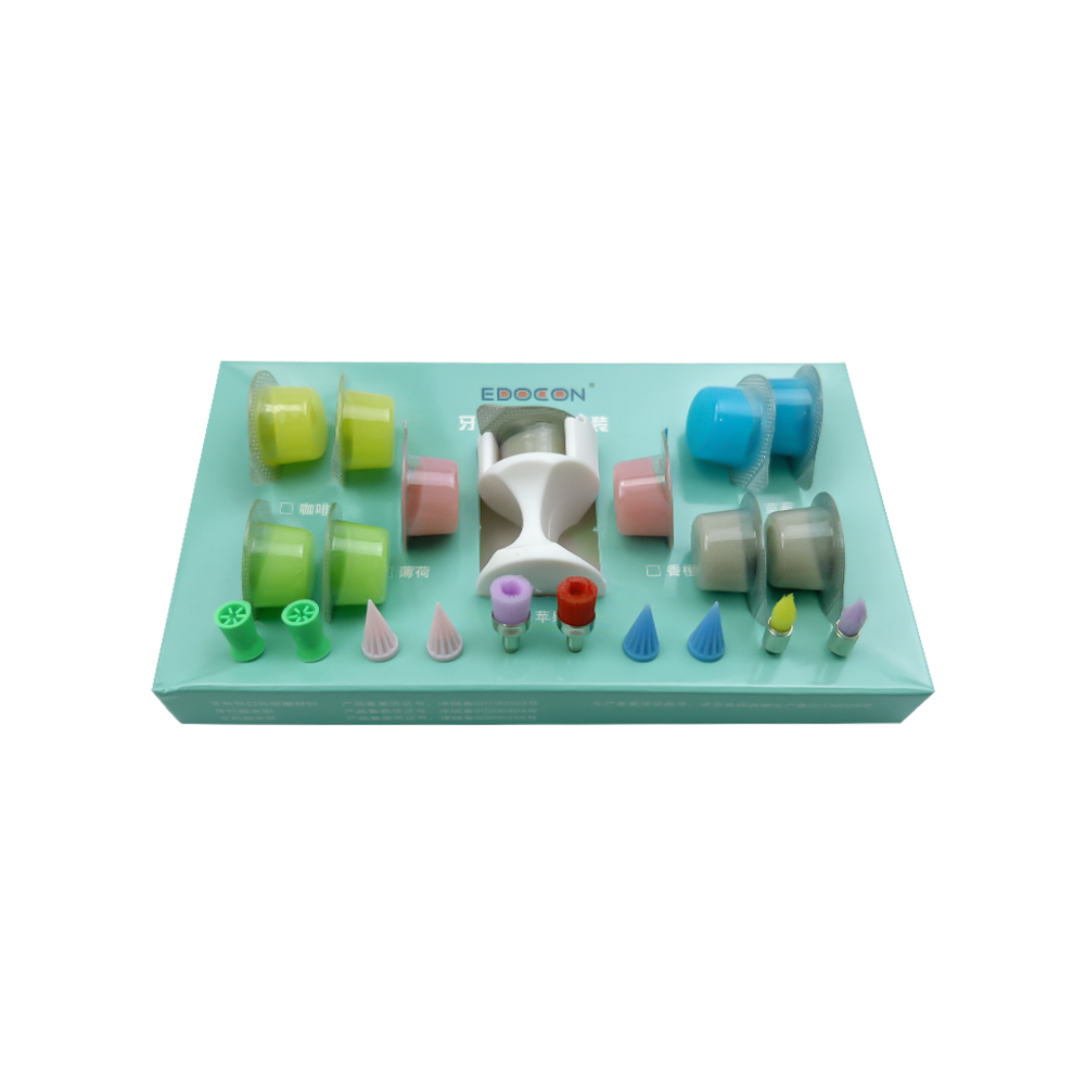 Dental Material Polishing Kit Polishing Paste Colorful Prophy Cup