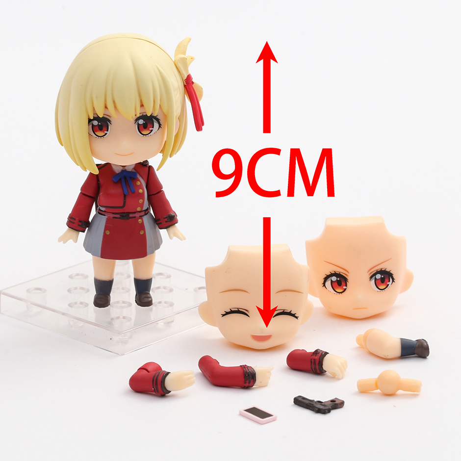 Nendoroid 1955# Lycoris Recoil Chisato Nishikigi PVC Anime Face ...
