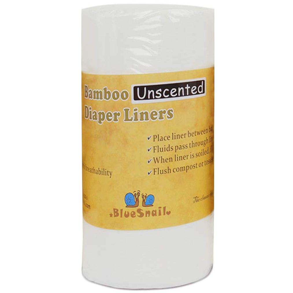 Bamboo Unscent Diaper Liners Fragance Free and Chlorine Free 100 Count (1 PK, White) Shopee