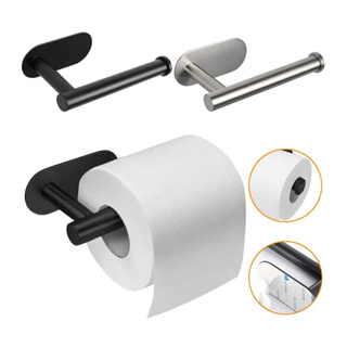1pc Punch-Free Kitchen Paper Towel Holder Self-Adhesive Wall Mount