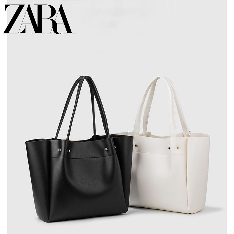 ZARA Totebag For Woman Tote Bag With Zipper Shoulder Bag For Womar Hand ...