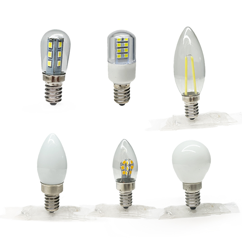 2W E14/E12 White Light Warm LED 220V Light Bulb with Small Screw Mouth ...