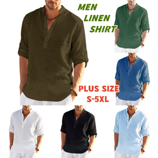 Shop mens linen shirt for Sale on Shopee Philippines