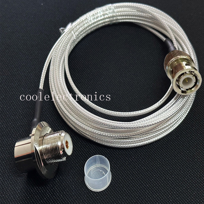 Adattatore BNC Ad Angolo Retto Da 2 Pezzi A SO-239, Convertitore - Foto 11