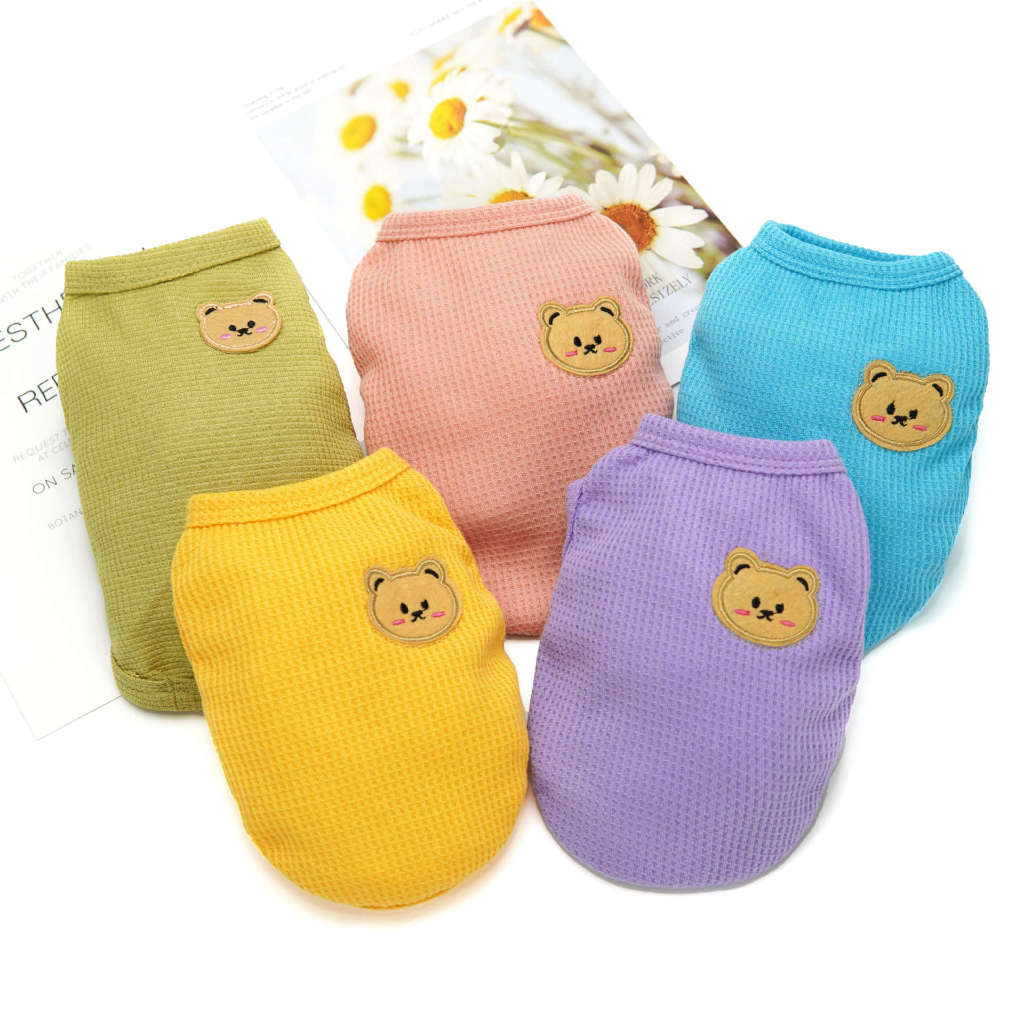 waffle-bear-dog-clothes-for-shih-tzu-male-and-female-breathable-puppy