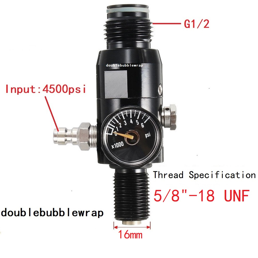 2200Psi Output Regulator Valve 5/8-18UNF or M18*1.5 Regulator Valve ...