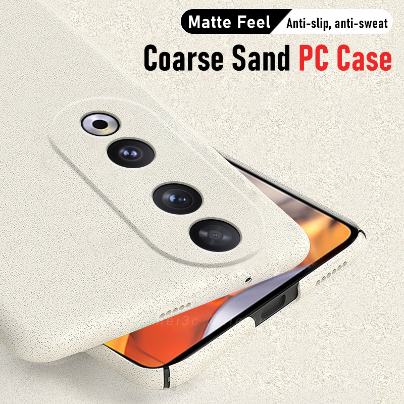 For Honor 90 Honor90 Lite 5G Casing Hard PC Back Sand Slim Phone Case ...