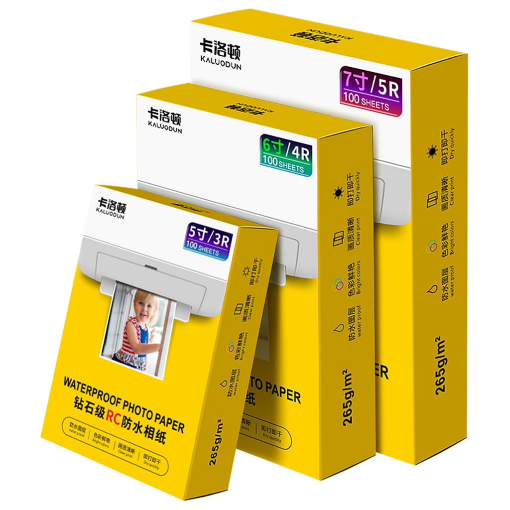 Epson HP Canon Waterproof 6inch Smooth RC Photo Paper Photo Inkjet