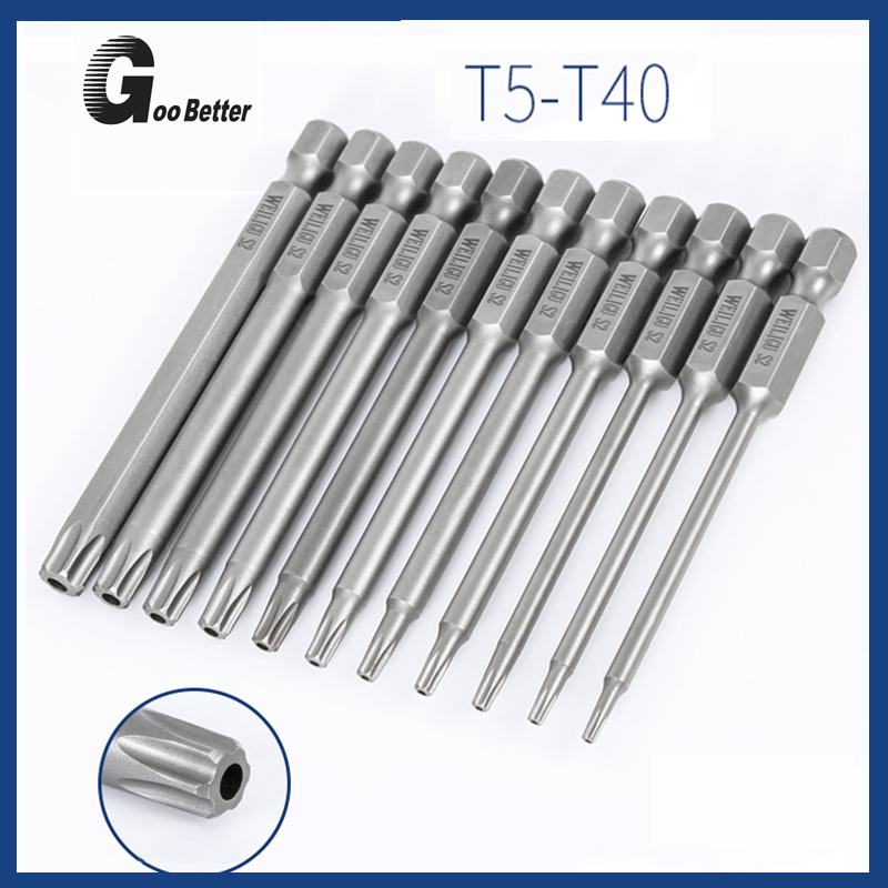 T5-T50 Torx Screwdriver Hexagonal Handle Screwdriver Pneumatic Wrench ...