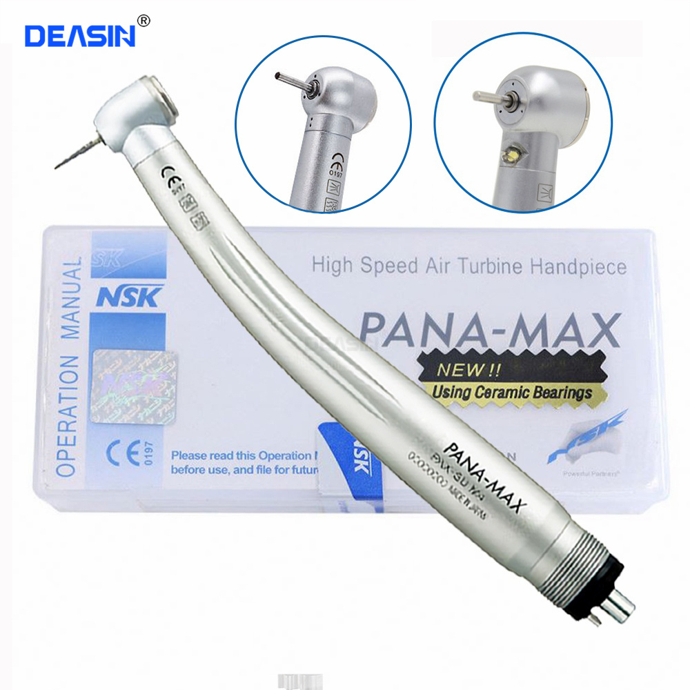 Highspeed handpiece NSK PANA MAX goldplated turbo handpiece 2 holes/4