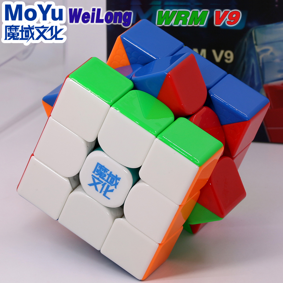 Moyu Cube Weilong WRM V9 Ball-Core UV 3X3 Magnetic Magic Speed Cube ...