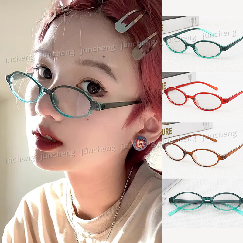 Y2k Spice Girls Narrow Frame Anti Blue Light Eyeglasses For Women Retro Small Frame Oval Women S