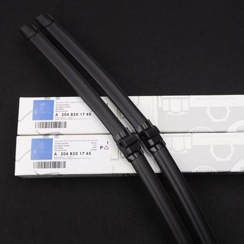 Windshield Wiper Blades Set For Mercedes-Benz A-Class W176 (2013-2015) – 24" Driver & 19" Passenger, Natural Rubber