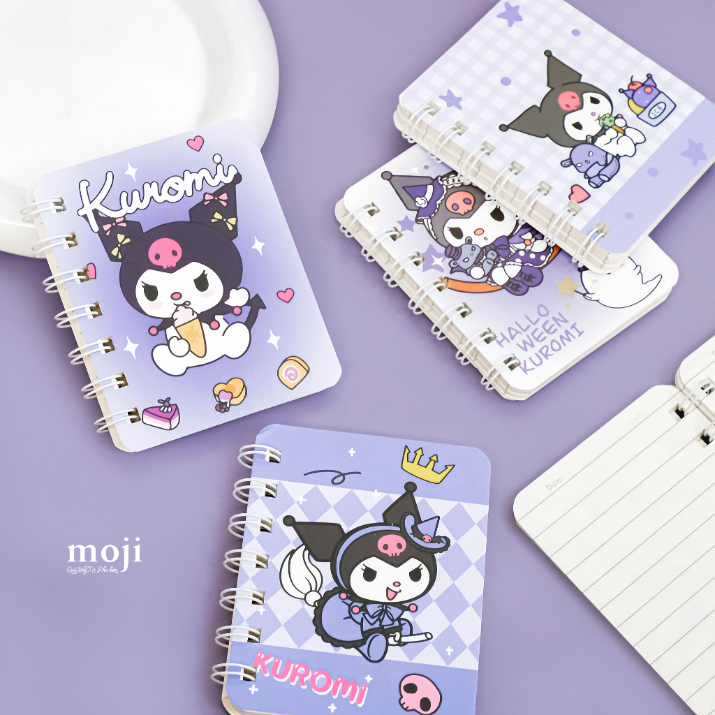 [ready Stock]sanrio Kuromi Hello Kitty My Melody Spiral Daily A7 