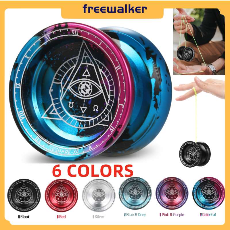 [JOLESHARE] Professional Yoyo Ball X4 Competitive Yo Yo Ball Aluminum