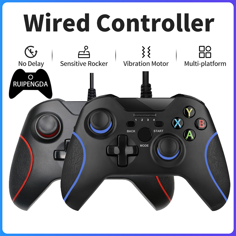 Wired Gamepad For PS3/PC/Android Controller Console Accessories USB ...