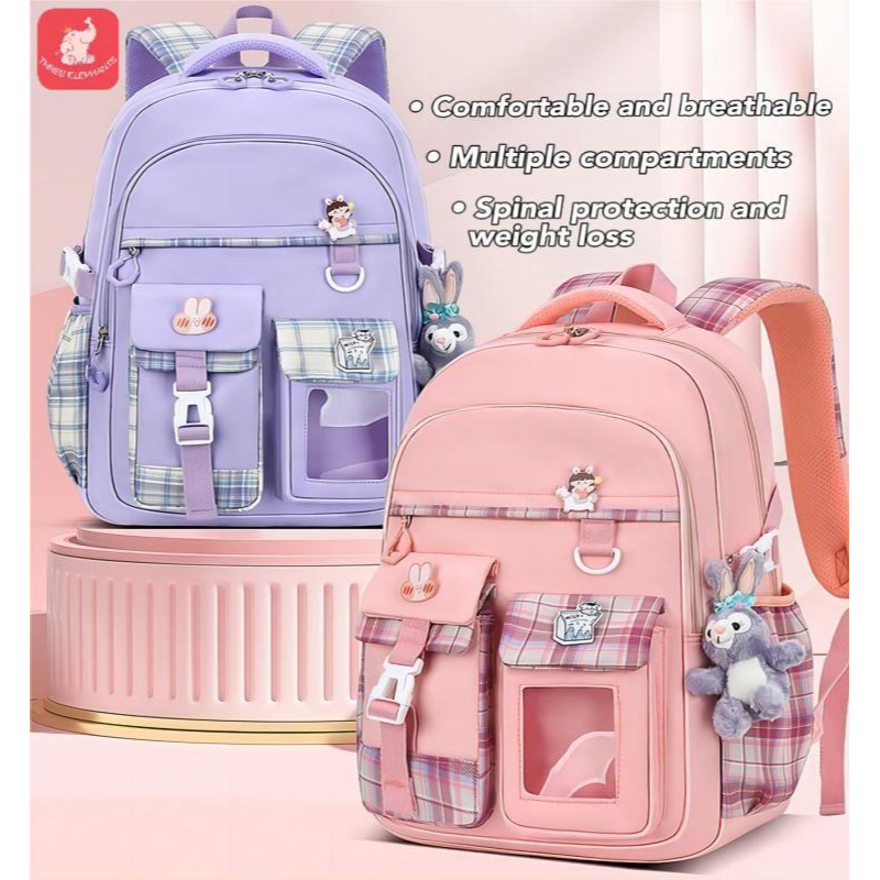 Primary School Cute Super Cute Printed Schoolbag