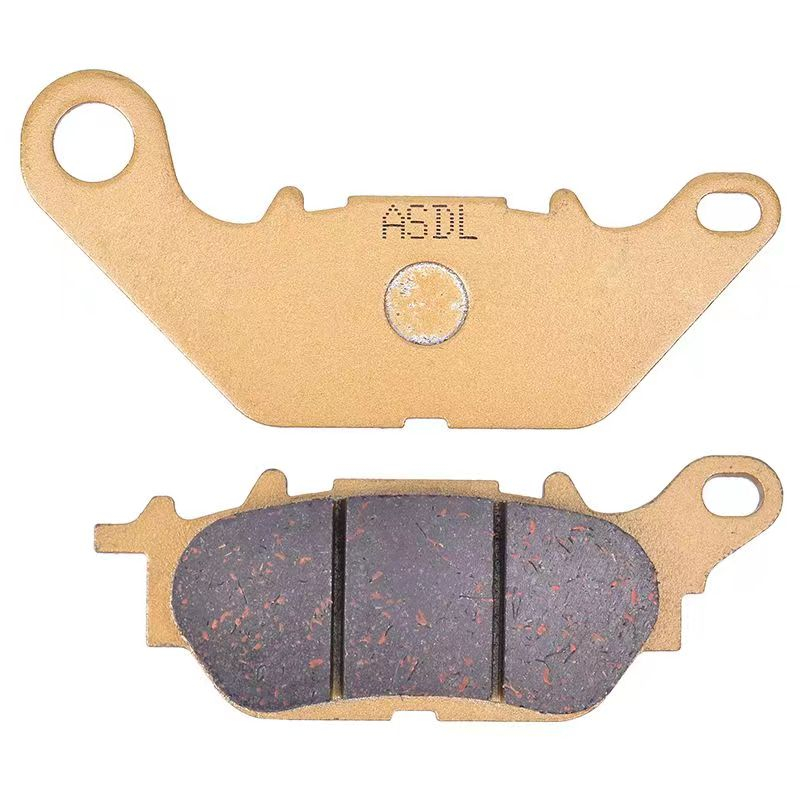 Yamaha YZF R15 ceramic fiber brake pads, front and rear silent disc