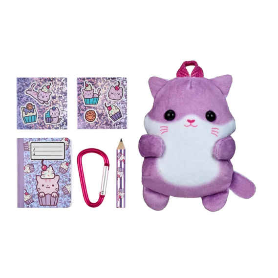 Real Littles Plushie Pet Backpacks, Micro Backpack Working Micro