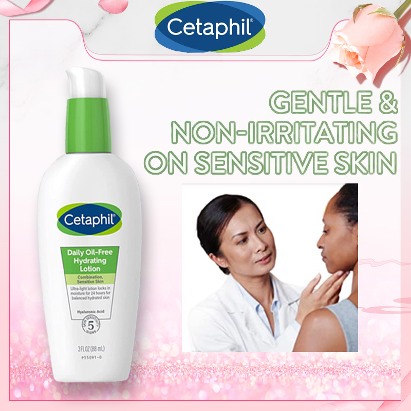 Cetaphil Daily OilFree Hydrating Lotion Hyaluronic Acid Facial