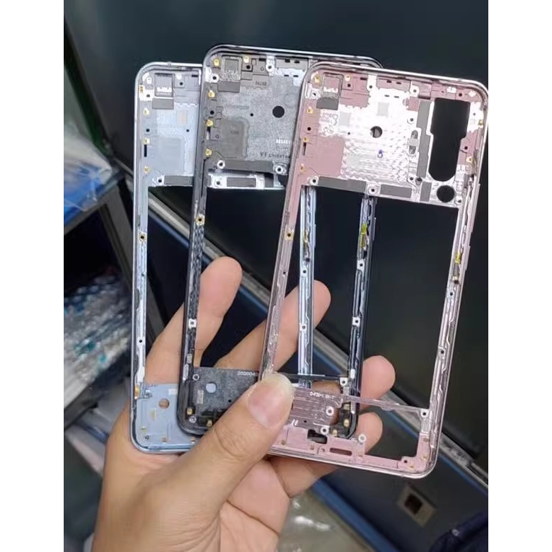 LCD Faceplate Frame Middle Bezel For Vivo X50 2004 X50 5G V2001A 2005 ...