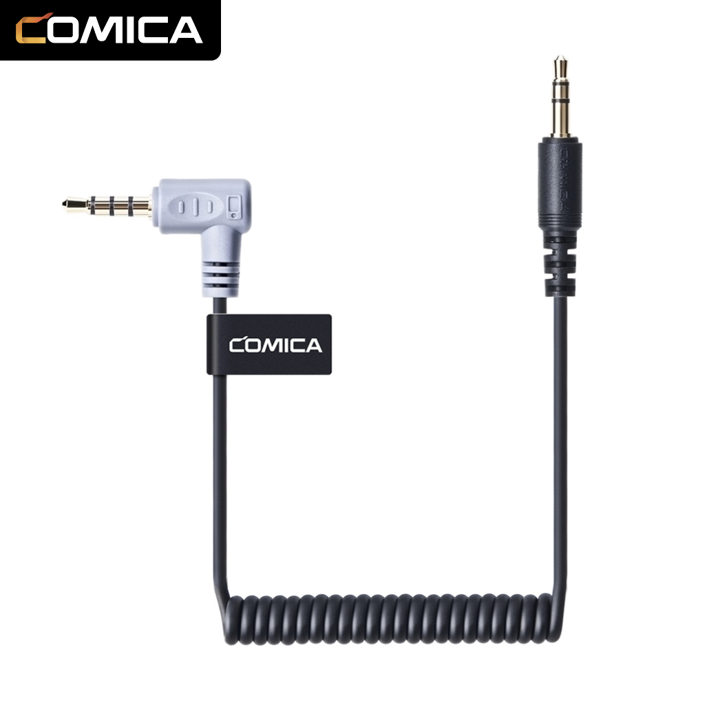 Comica CVM-D-SPX 3.5mm TRS to TRRS Audio Cable | Shopee Philippines