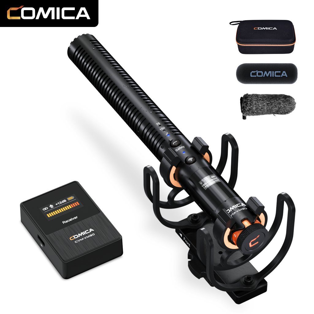 COMICA VM30 2.4G Super Cardioid Condenser Wireless Microphone for ...