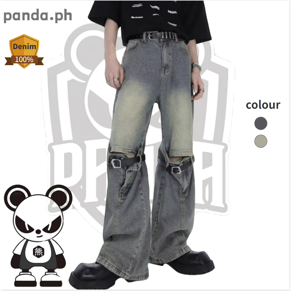 【Panda.ph】American Style High Street Retro Distressed Three-Dimensional ...