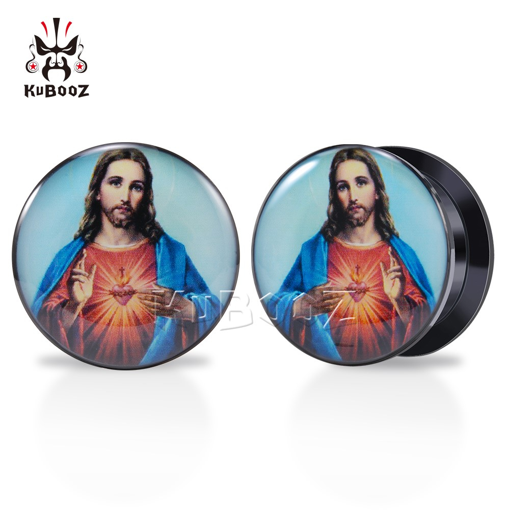 Tunnels D'Oreilles (Ear Plugs) Or 19mm - Acier Chirurgical 316L - Unisexe - Pour Stretching Piercing