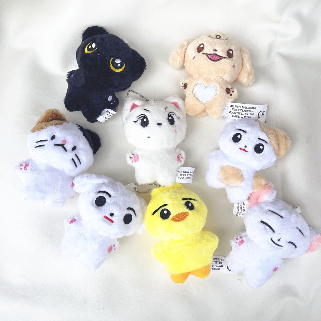 Kpop Enhypen Cute Cartoon Cartoon Characters 10cm Plush Doll Ni-Ki ...