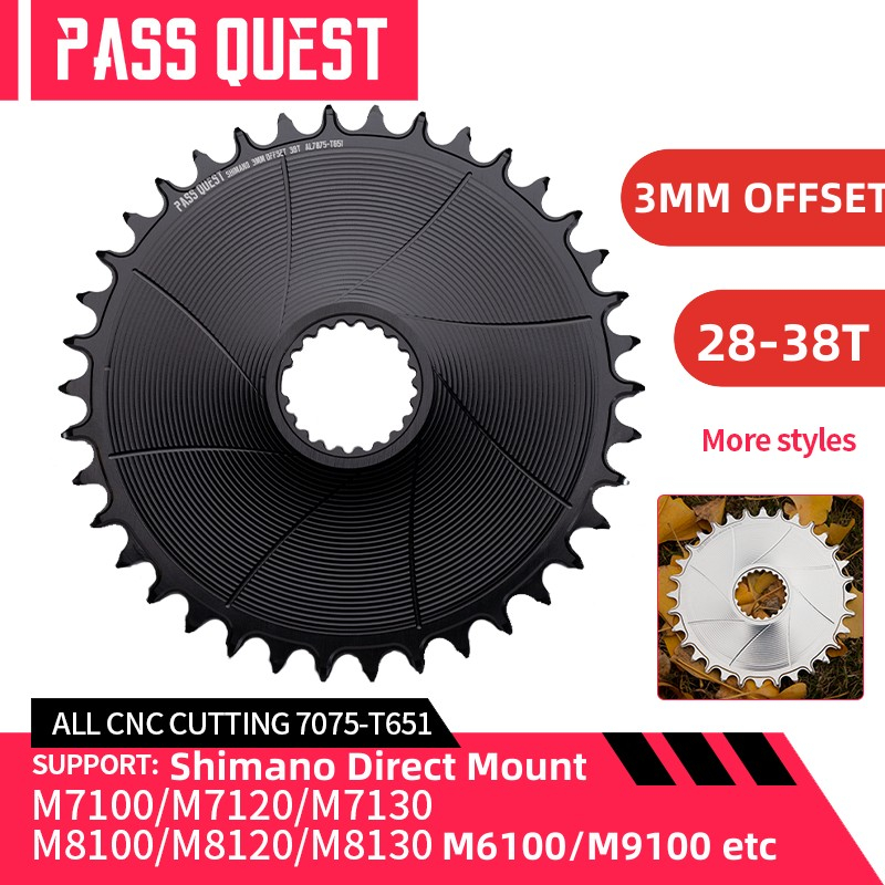 Pédalier VTT PASS QUEST Montage Direct 28-38T - Neuf, Pour GXP/GX/SX