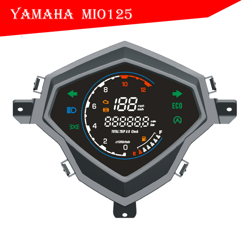 For YAMAHA Mio125 MIO i125 Mio110 Mio M3 METER DIGITAL Odometer LED Instrument Assembly LENS