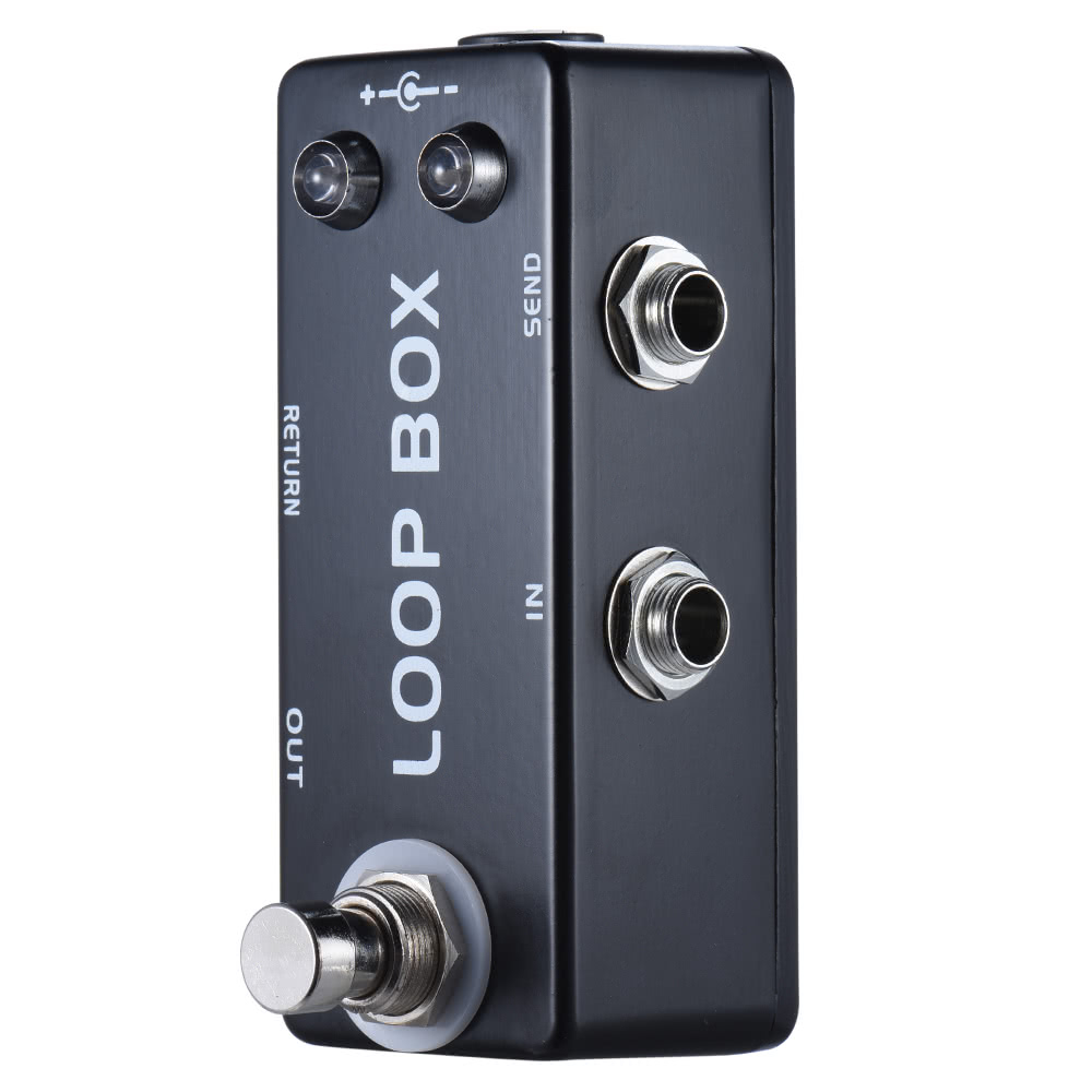 MOSKY Loop Box Mini Guitar Effect Pedal True Bypass Looper Route