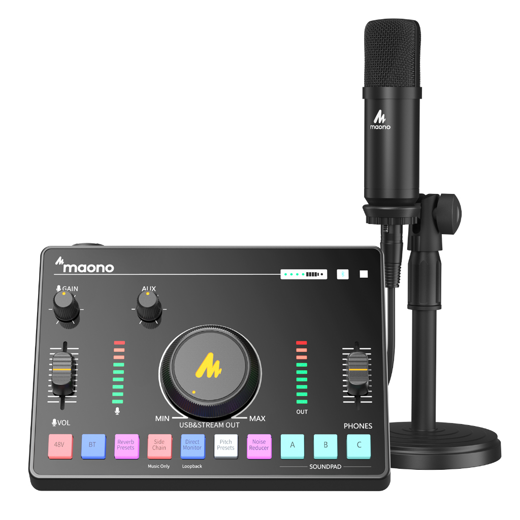 Maono AMC2 Neo Professional Sound Card Audio Interface Mixer Shopee Philippines