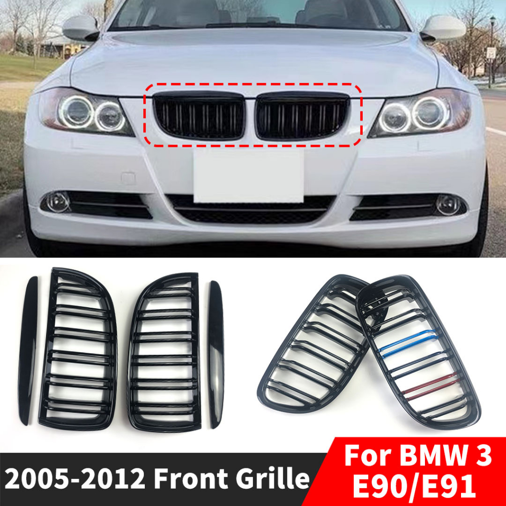 Body Kit Tuning Accessories Refit Front Bumper Kidney Grille Racing ...