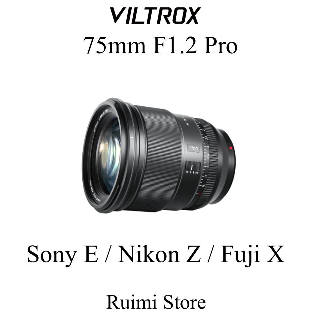 Viltrox 75mm F1 2 Pro Autofocus Large Aperture Lens For Fx E Z