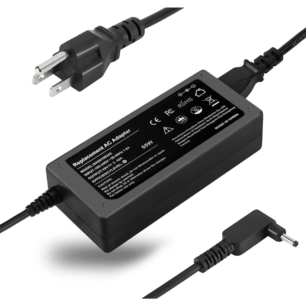 N15Q8 N15Q9 N16P1 N20C5 65W 19V 3.42A Charger Replacement For Acer Laptop Ac Adapter A13 045n2a A11 065n1a Pa 1450 26 Aspire 1 5 R15 Slim A515 54 Chromebook C738t C740 Spin 1 3 5 S I.305090834