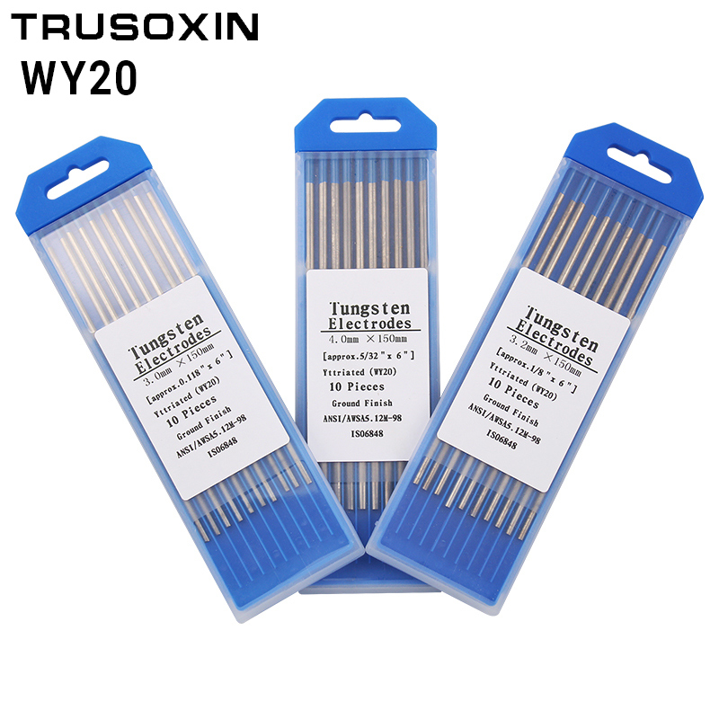 10pcs Blue Color Code 1.6/2.0/2.4/3.0/3.2/4.0MM * 150 TIG Tungsten ...