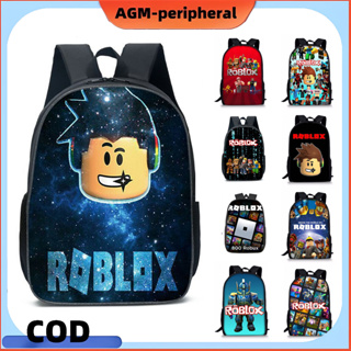 Lunch Bag-Robot) Roblox Backpack Lunch Bag Box Pencil Pouch Large