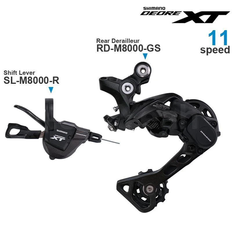 SHIMANO DEORE XT M8000 11v 11Speed Groupset SL-M8000 Shifter RD-M8000 ...