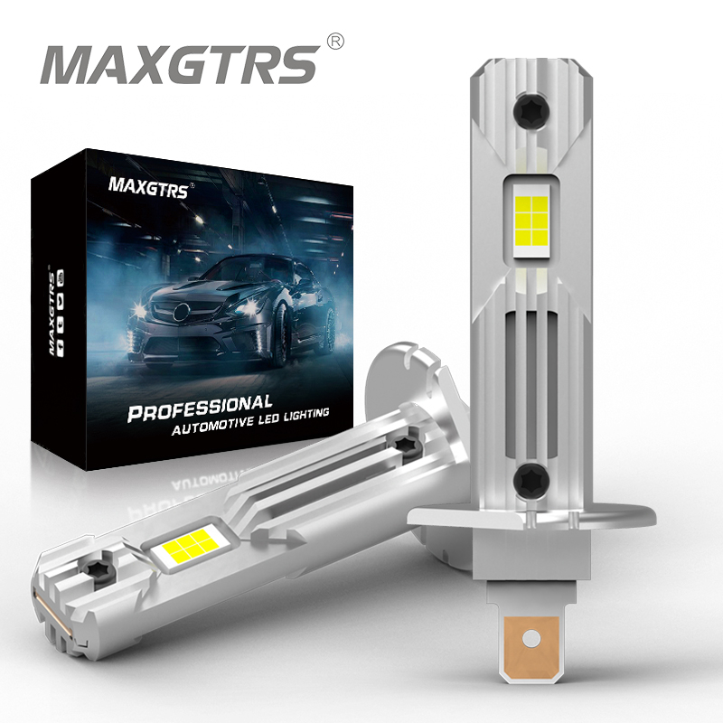 MAXGTRS H1 Super Led Bulbs 60w Auto Lights DC 10V-18V 6500K/4300K White ...