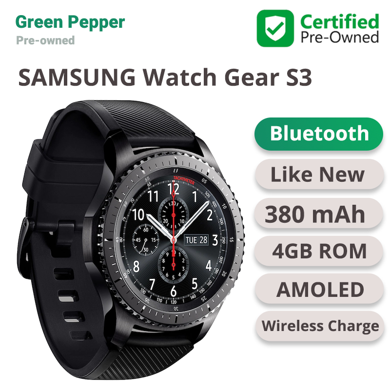 Harga samsung gear s3 frontier second online