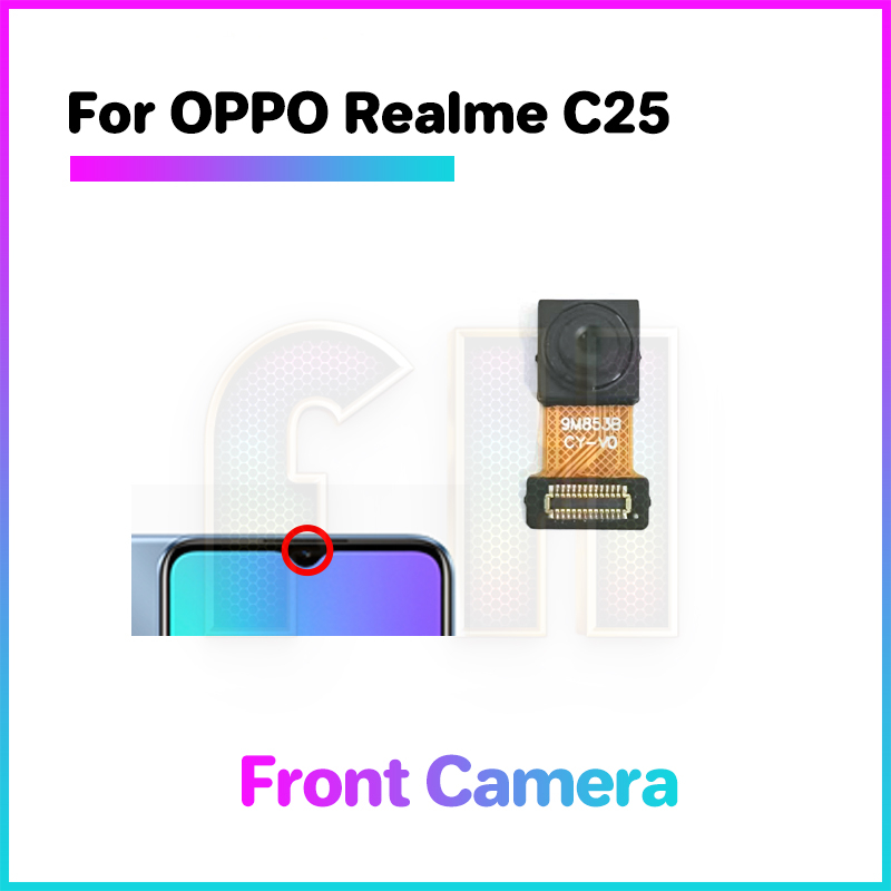 Front Back Camera For OPPO Realme C25 C25Y C25S Y S Main selfie